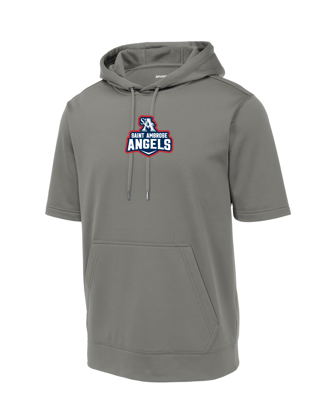 ST251 Sport-Tek ® Sport-Wick ® Fleece Short Sleeve Hooded Pullover