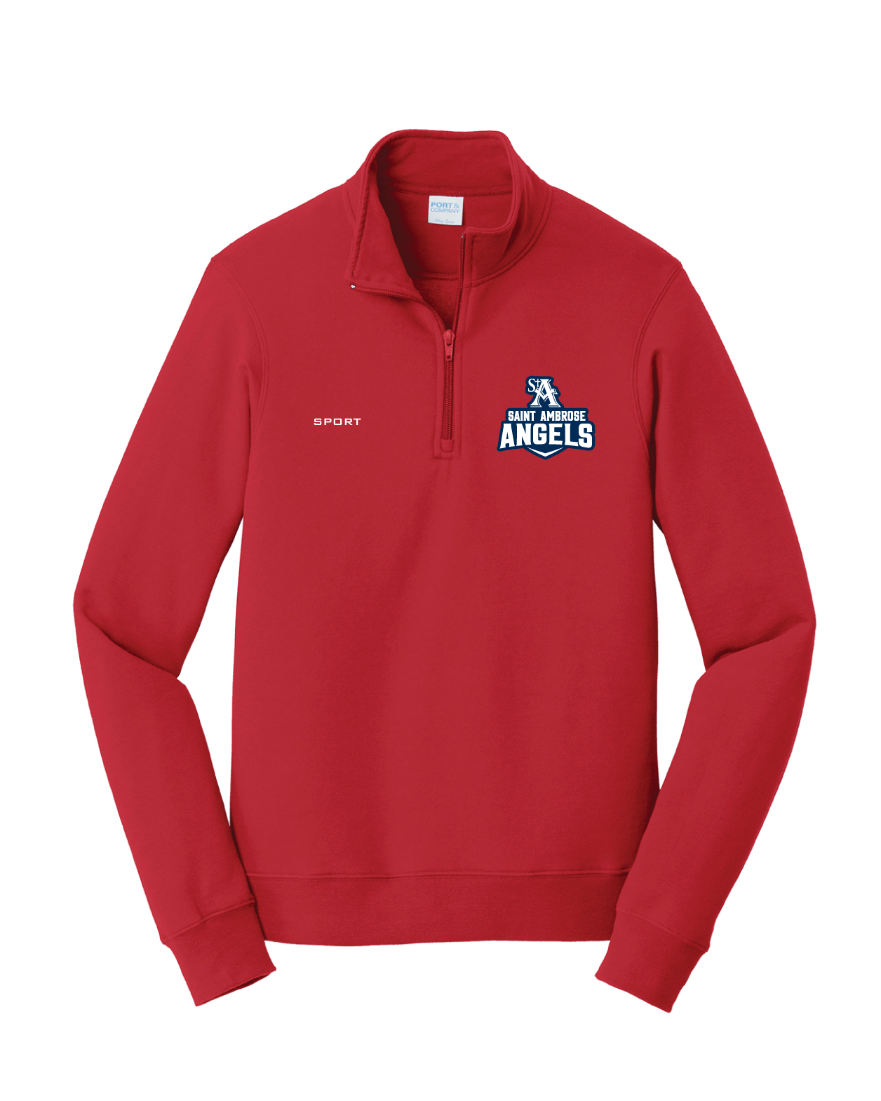 PC850Q Port & Co™ Fan Favorite™ Fleece 1/4-Zip Pullover Sweatshirt